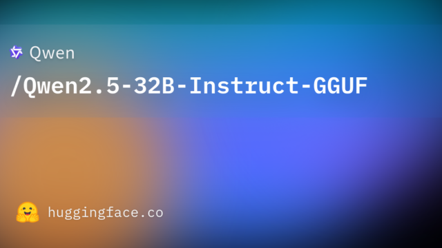 Qwen/Qwen2.5-32B-Instruct-GGUF