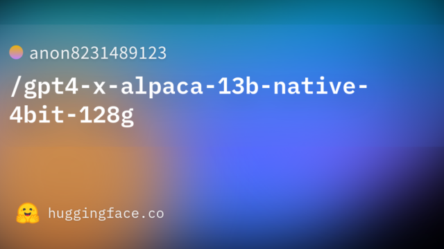 anon8231489123/gpt4-x-alpaca-13b-native-4bit-128g