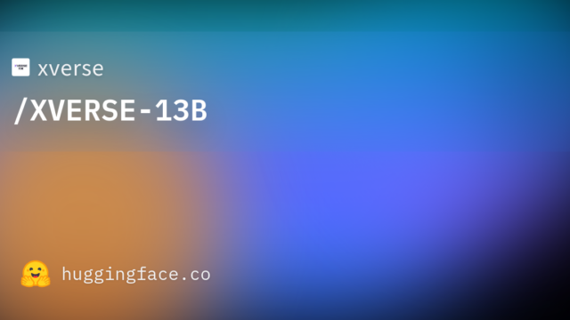 xverse/XVERSE-13B