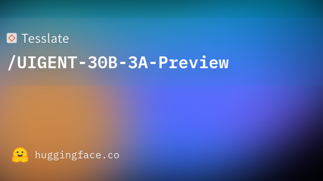 Tesslate/UIGENT-30B-3A-Preview