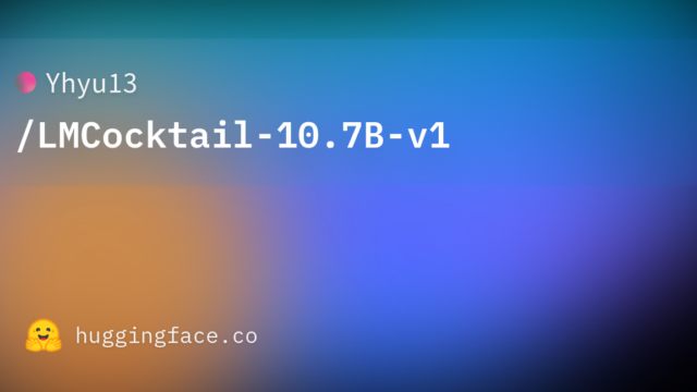 Yhyu13/LMCocktail-10.7B-v1