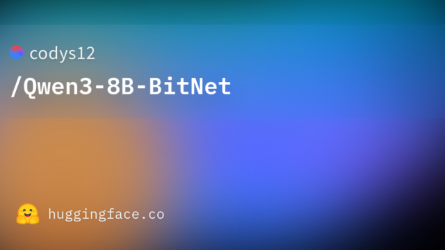 codys12/Qwen3-8B-BitNet