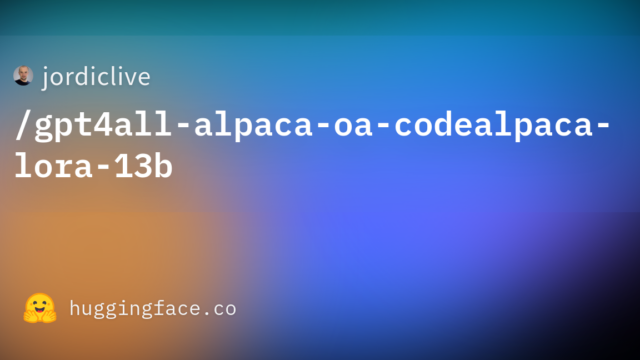 jordiclive/gpt4all-alpaca-oa-codealpaca-lora-13b