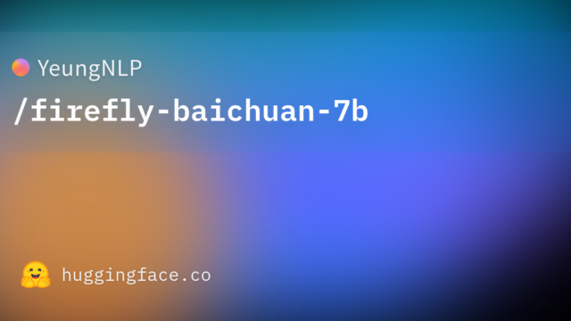 YeungNLP/firefly-baichuan-7b