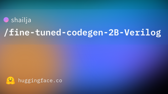 shailja/fine-tuned-codegen-2B-Verilog