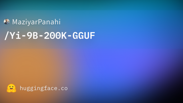 MaziyarPanahi/Yi-9B-200K-GGUF