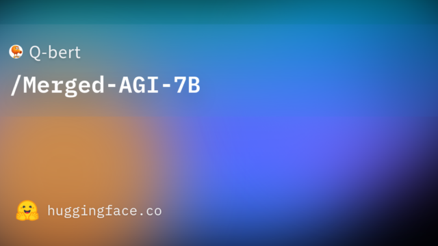 Q-bert/Merged-AGI-7B