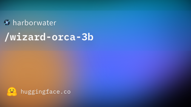 harborwater/wizard-orca-3b