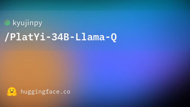 kyujinpy/PlatYi-34B-Llama-Q