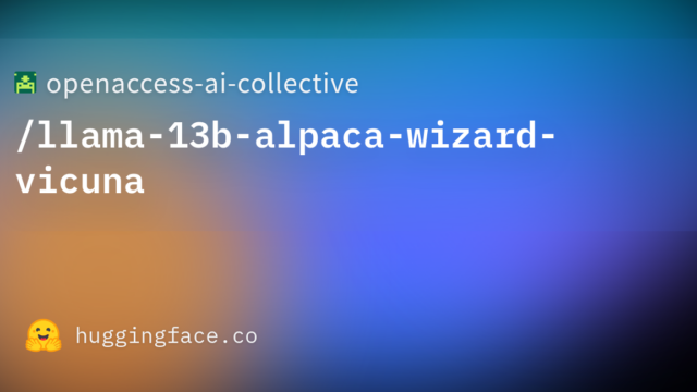 openaccess-ai-collective/llama-13b-alpaca-wizard-vicuna