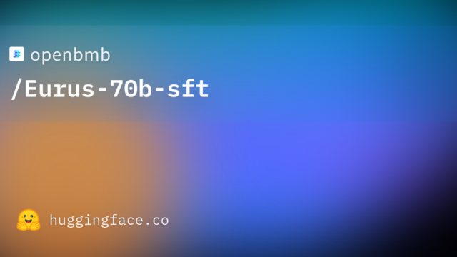 openbmb/Eurus-70b-sft