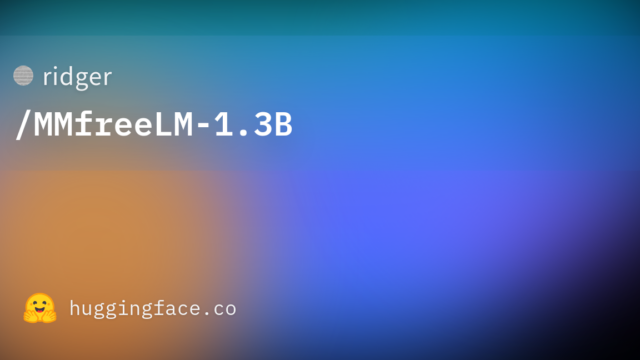ridger/MMfreeLM-1.3B