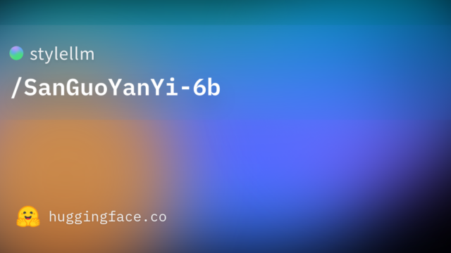 stylellm/SanGuoYanYi-6b