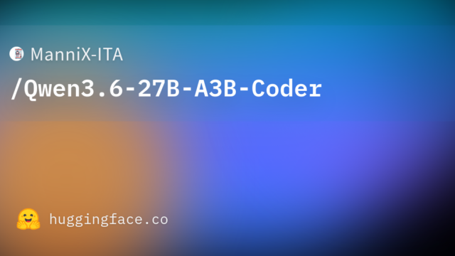 ManniX-ITA/Qwen3.6-27B-A3B-Coder