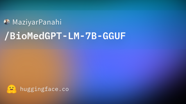 MaziyarPanahi/BioMedGPT-LM-7B-GGUF