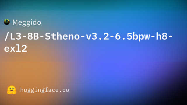 Meggido/L3-8B-Stheno-v3.2-6.5bpw-h8-exl2