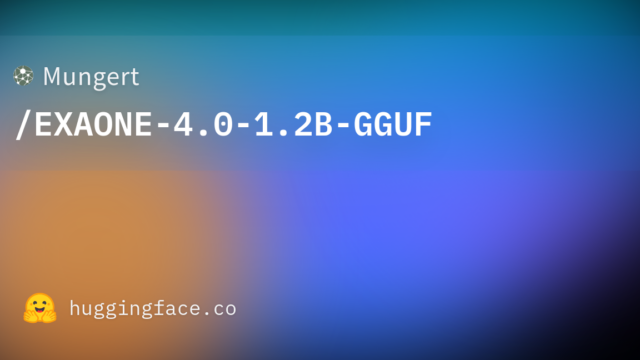 Mungert/EXAONE-4.0-1.2B-GGUF