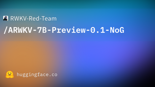 RWKV-Red-Team/ARWKV-7B-Preview-0.1-NoG
