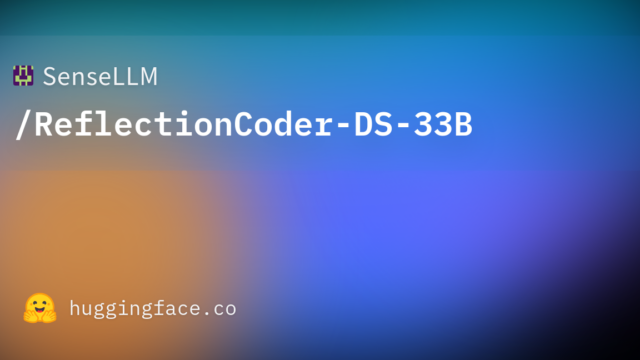 SenseLLM/ReflectionCoder-DS-33B
