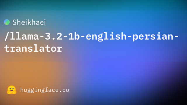 Sheikhaei/llama-3.2-1b-english-persian-translator