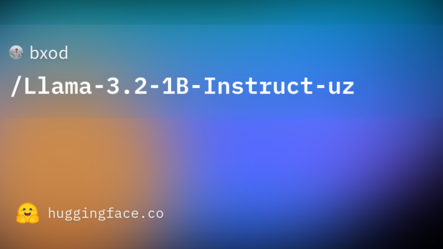 bxod/Llama-3.2-1B-Instruct-uz