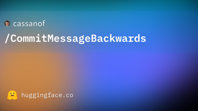 cassanof/CommitMessageBackwards