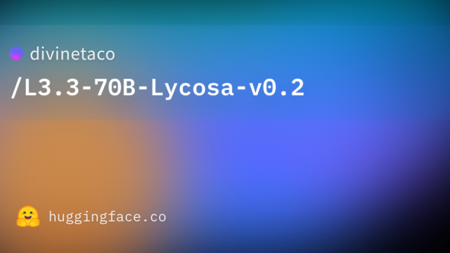 divinetaco/L3.3-70B-Lycosa-v0.2
