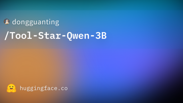 dongguanting/Tool-Star-Qwen-3B