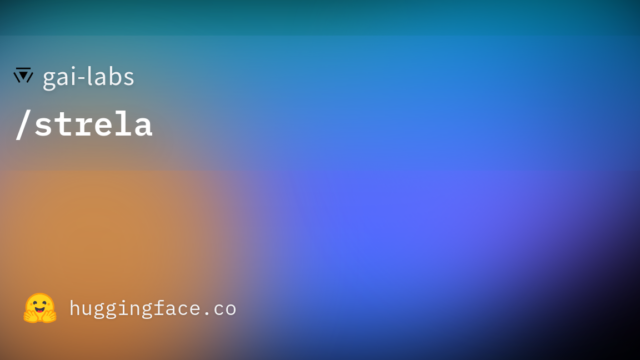 gai-labs/strela