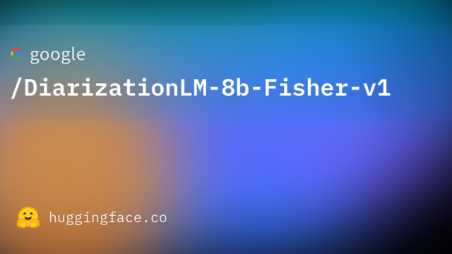 google/DiarizationLM-8b-Fisher-v1