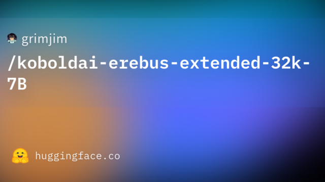 grimjim/koboldai-erebus-extended-32k-7B
