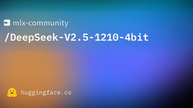 mlx-community/DeepSeek-V2.5-1210-4bit