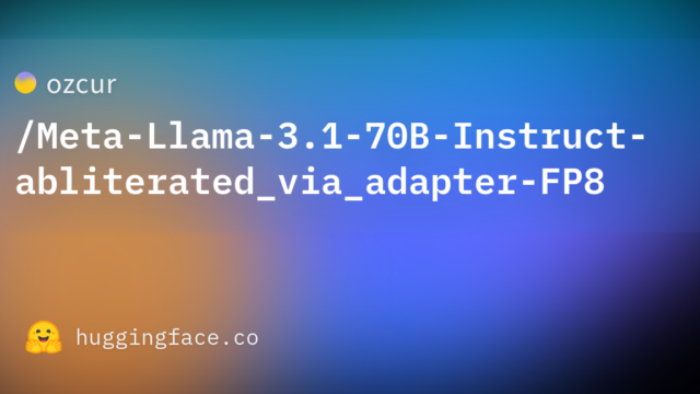ozcur/Meta-Llama-3.1-70B-Instruct-abliterated_via_adapter-FP8