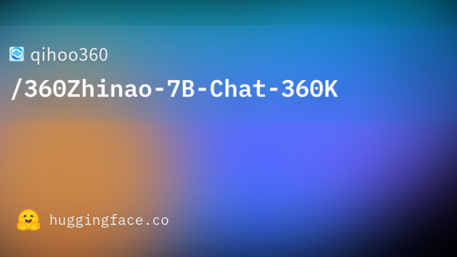 qihoo360/360Zhinao-7B-Chat-360K