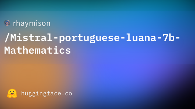 rhaymison/Mistral-portuguese-luana-7b-Mathematics