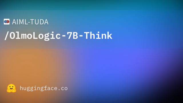 AIML-TUDA/OlmoLogic-7B-Think