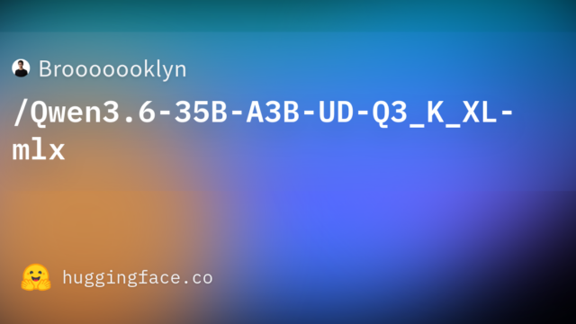 Brooooooklyn/Qwen3.6-35B-A3B-UD-Q3_K_XL-mlx