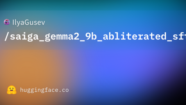 IlyaGusev/saiga_gemma2_9b_abliterated_sft_m3_d9_abliterated
