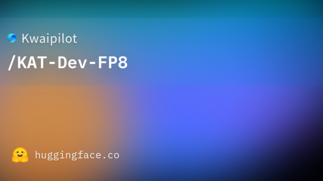 Kwaipilot/KAT-Dev-FP8