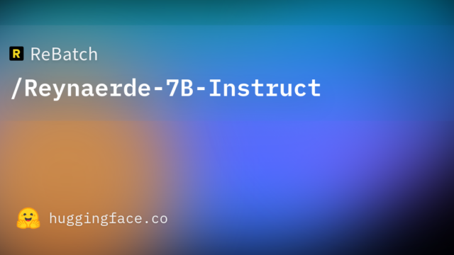 ReBatch/Reynaerde-7B-Instruct