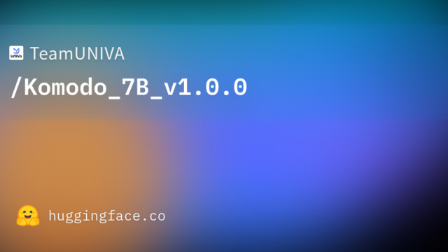 TeamUNIVA/Komodo_7B_v1.0.0