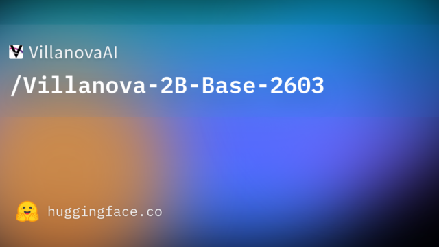 VillanovaAI/Villanova-2B-Base-2603