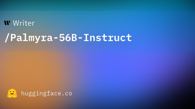 Writer/Palmyra-56B-Instruct