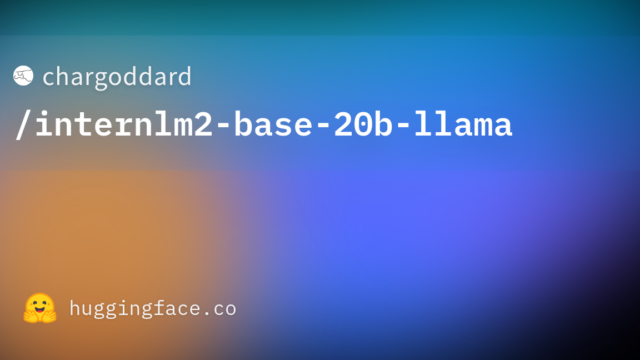 chargoddard/internlm2-base-20b-llama