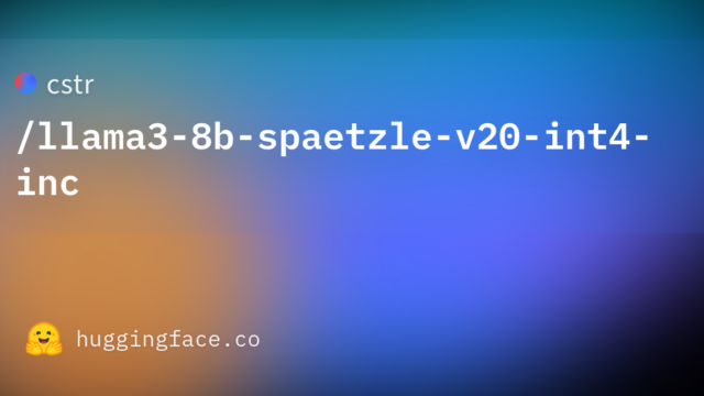 cstr/llama3-8b-spaetzle-v20-int4-inc