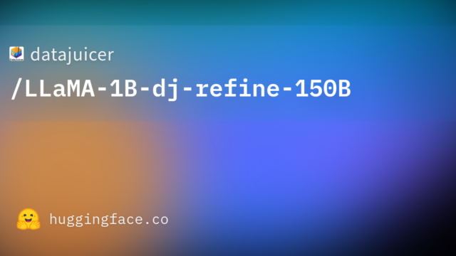 datajuicer/LLaMA-1B-dj-refine-150B
