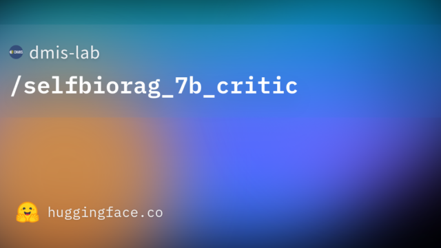 dmis-lab/selfbiorag_7b_critic