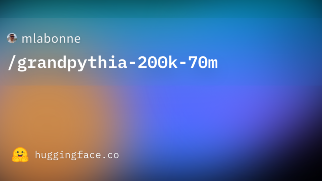 mlabonne/grandpythia-200k-70m