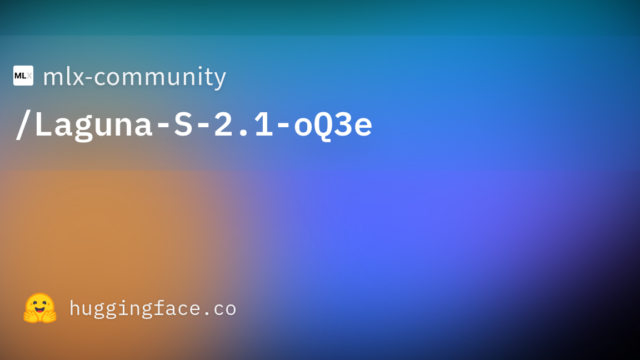 mlx-community/Laguna-S-2.1-oQ3e