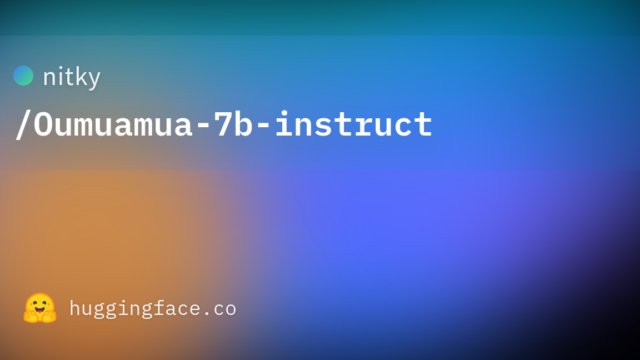 nitky/Oumuamua-7b-instruct